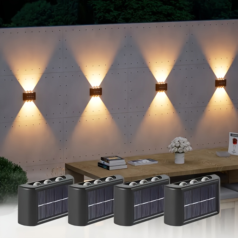 Outdoor Lighting Solar - Lampe solaire LED extérieure étanche, éclairage