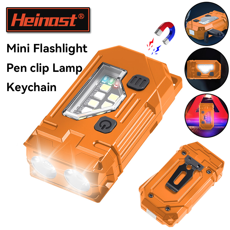 Outdoor Lighting Setup - Mini porte-clés EDC lampe de poche
