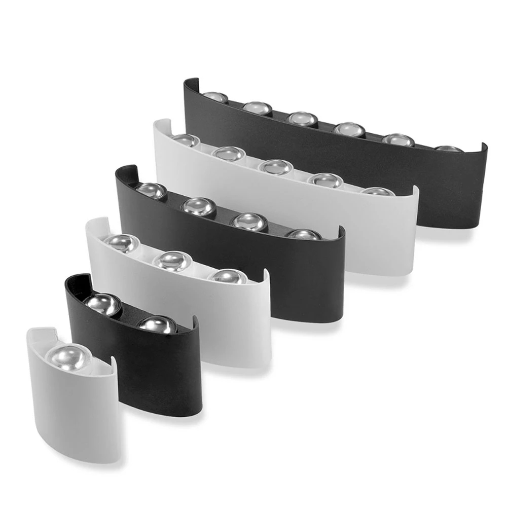 Xl Outdoor Lighting - Applique murale LED en aluminium, étanche,