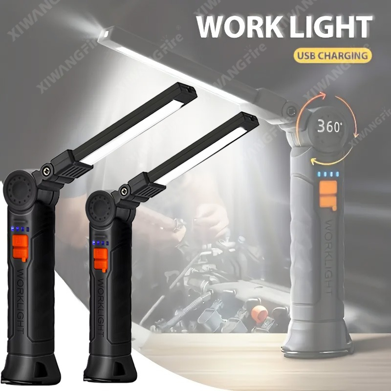 Outdoor Lighting Setup - Lampe de poche LED rechargeable, lampe