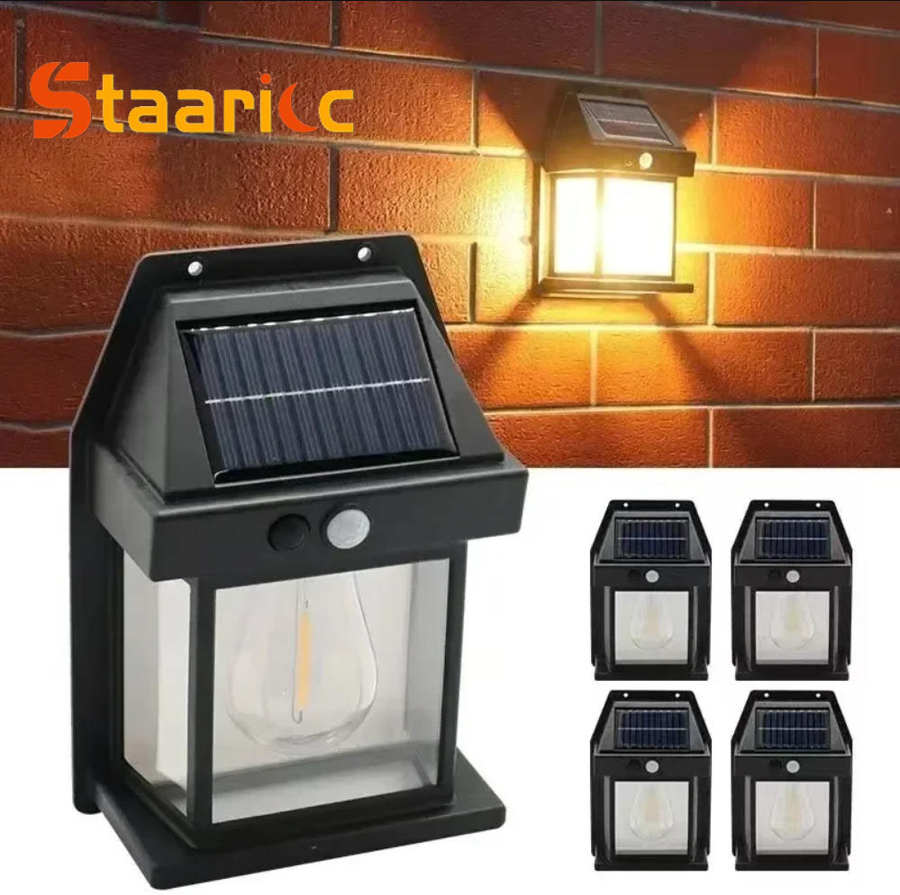 Xl Outdoor Lighting - Lampe murale solaire extérieure en tungstène