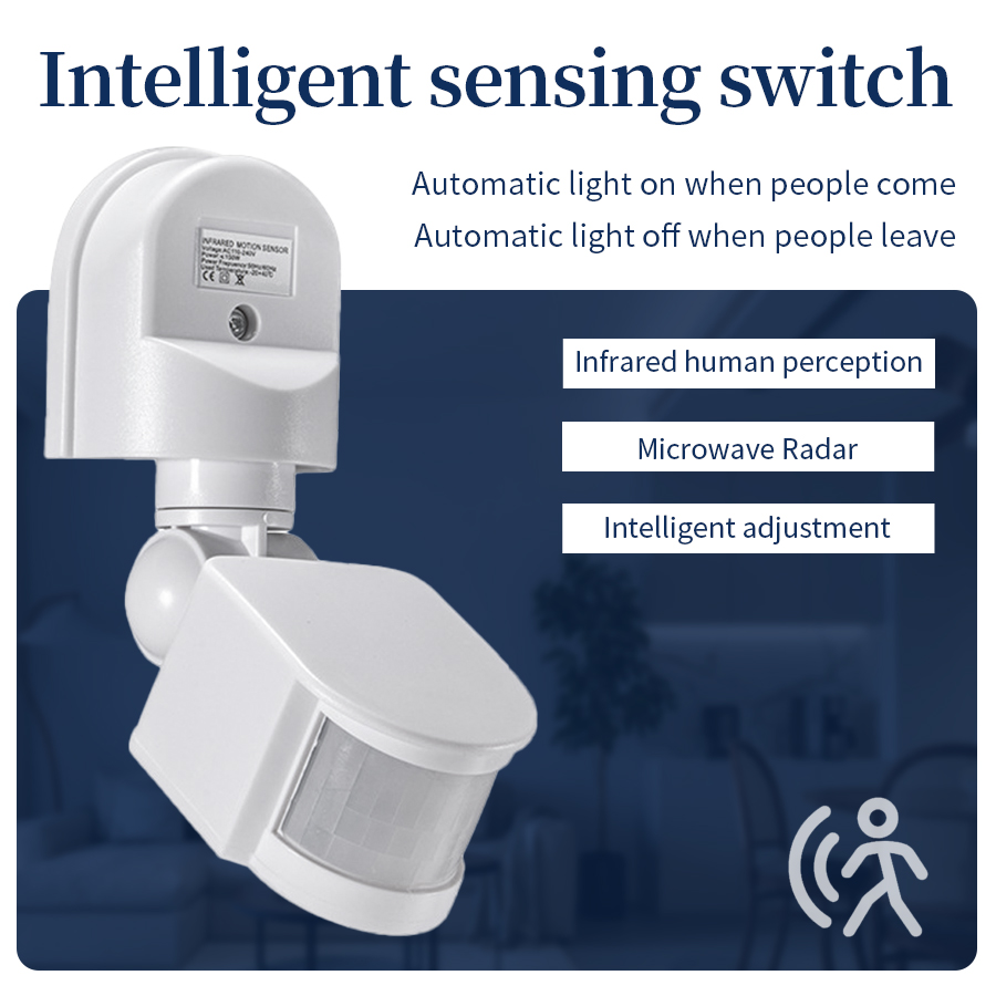 Outdoor Lighting Timer Switch - Joli mural à capteur de mouvement