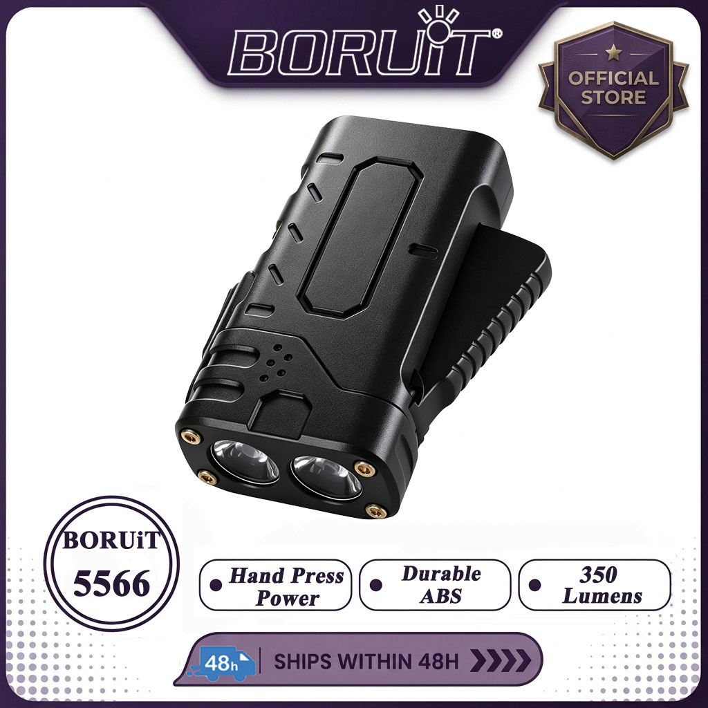 Outdoor Lighting Setup - BORUIiT Lampe de poche LED EDC
