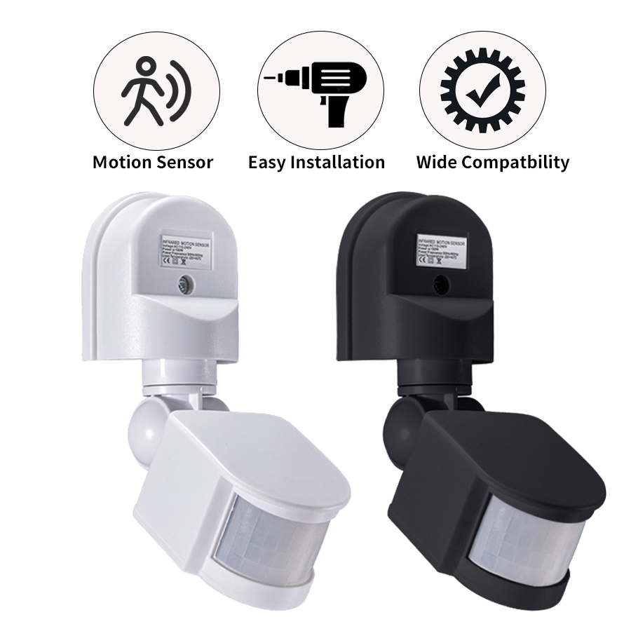 Outdoor Lighting Timer Switch - Capteur de mouvement PIR 220V 110V