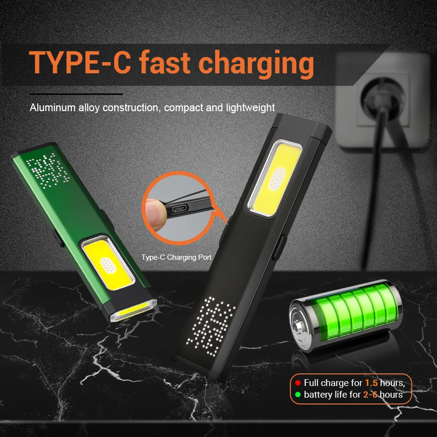 Mini lampe torche LED recharge - Outdoor Lighting Setup avis et prix
