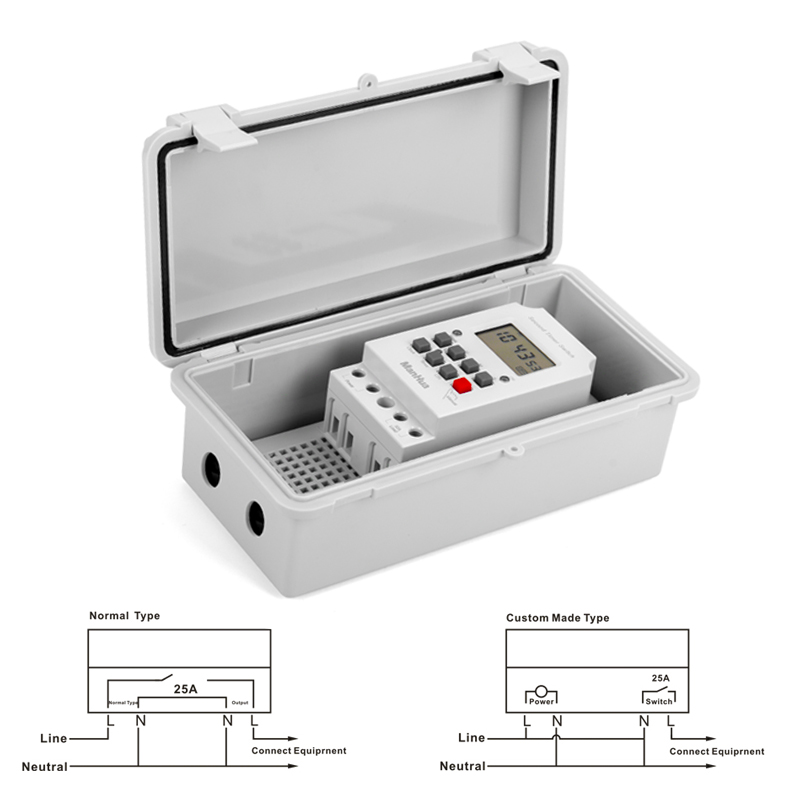 ManHua 220ylique 30A MT316SE-B - Outdoor Lighting Timer Switch avis et prix