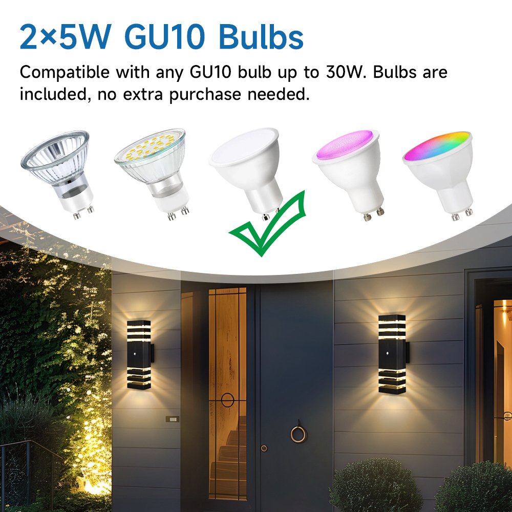 Lampe murale extérieure à capt - Xl Outdoor Lighting avis et prix