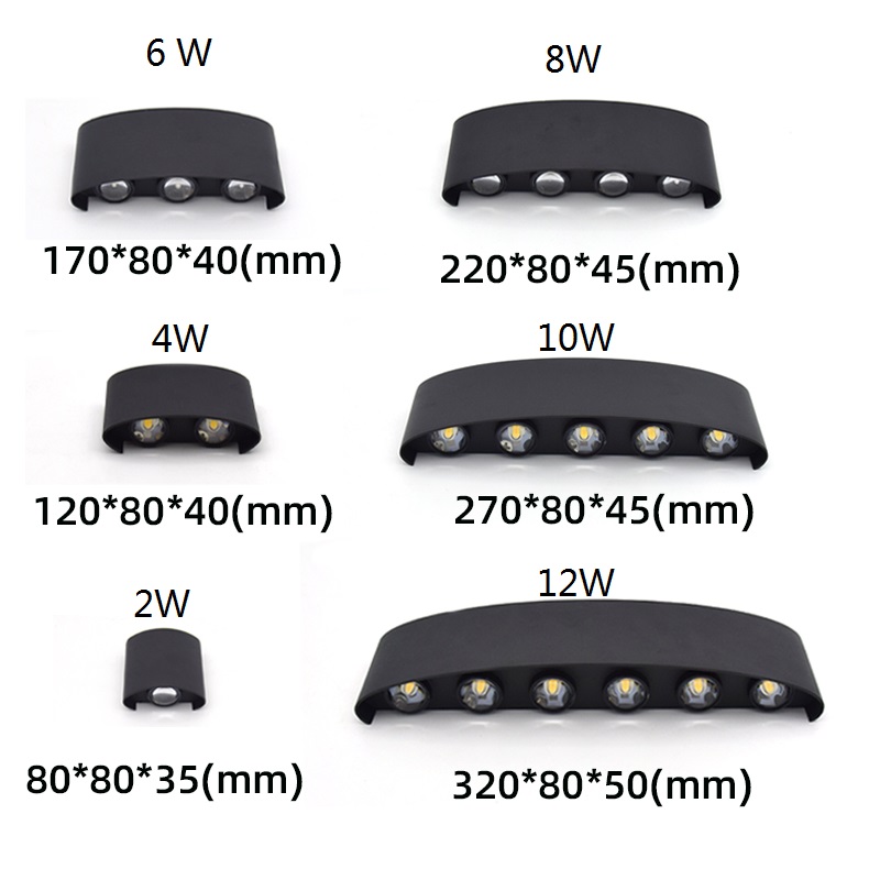 Applique murale LED 2W 4W 6W 8 - Xl Outdoor Lighting avis et prix