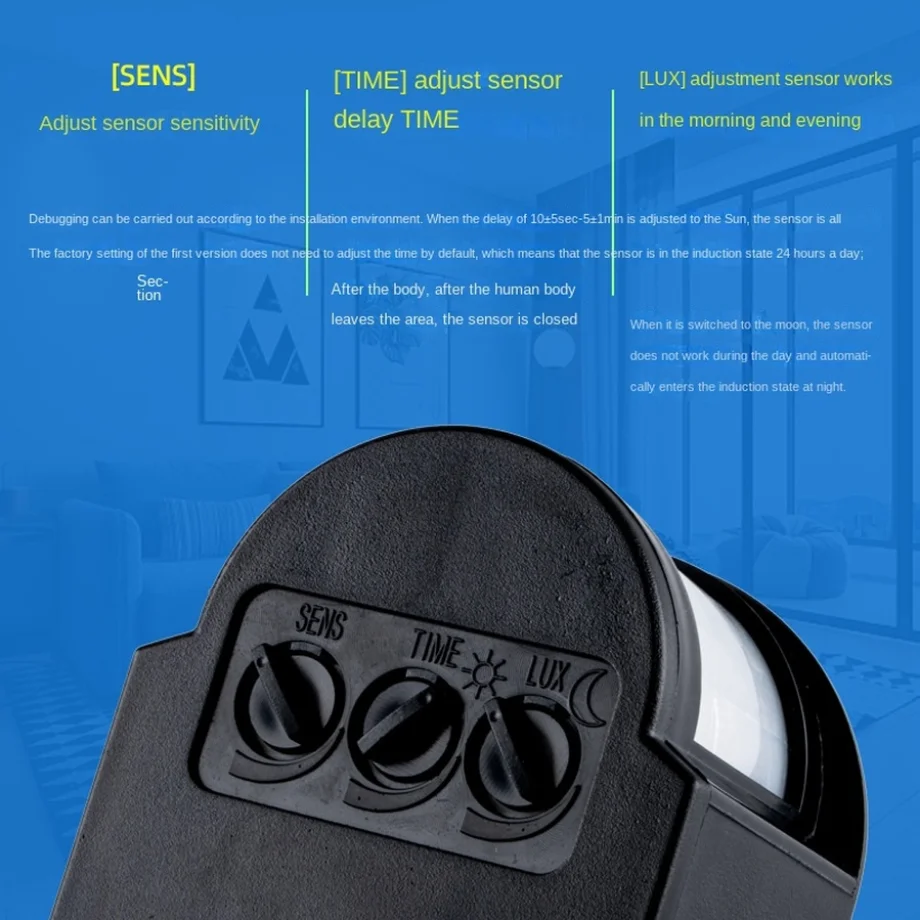 Capteur de mouvement à lumière - Outdoor Lighting Timer Switch avis et prix