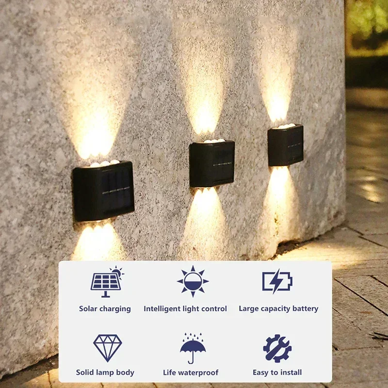 Lampe murale solaire COB, étan - Outdoor Lighting Solar avis et prix