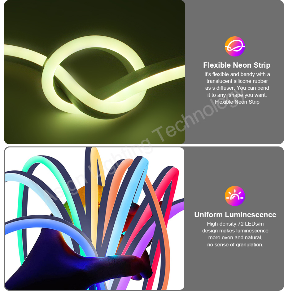 Bande LED néon RGB 220V avec p - Outdoor Lighting Timer Switch avis et prix