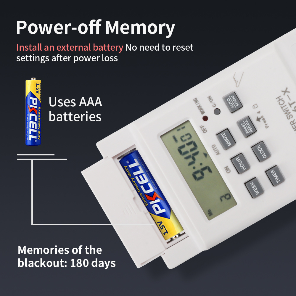 TNCE 30A commutateur de contrô - Outdoor Lighting Timer Switch avis et prix