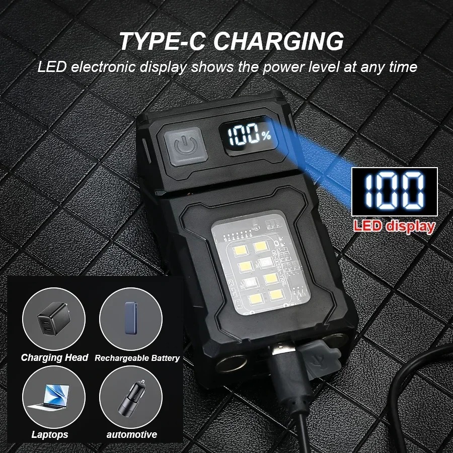 Mini lampe torche LED recharge - Outdoor Lighting Setup avis et prix