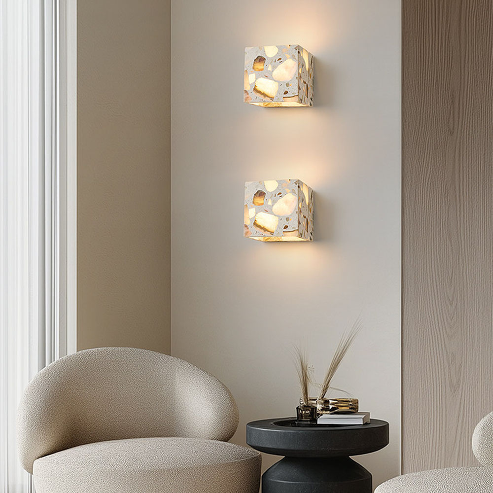 Lampe murale en pierre naturel - Xl Outdoor Lighting avis et prix