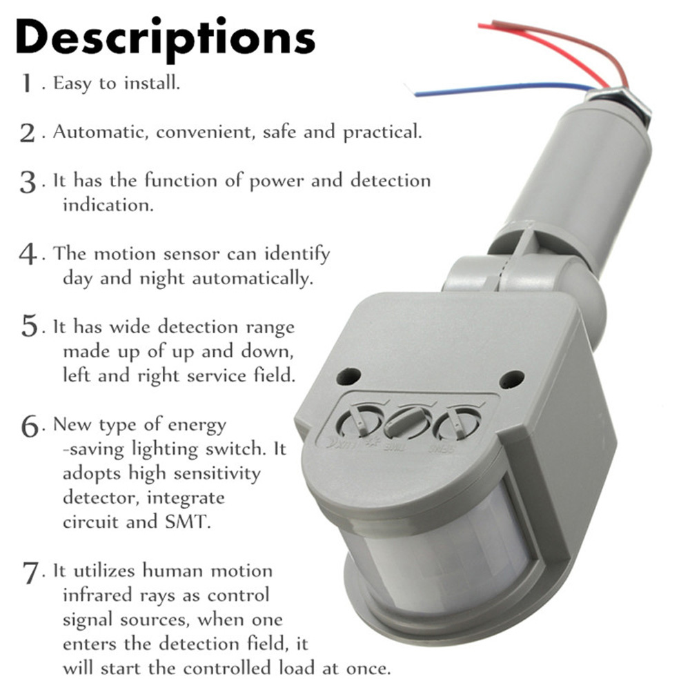 Détecteur de Mouvement existen - Outdoor Lighting Timer Switch avis et prix
