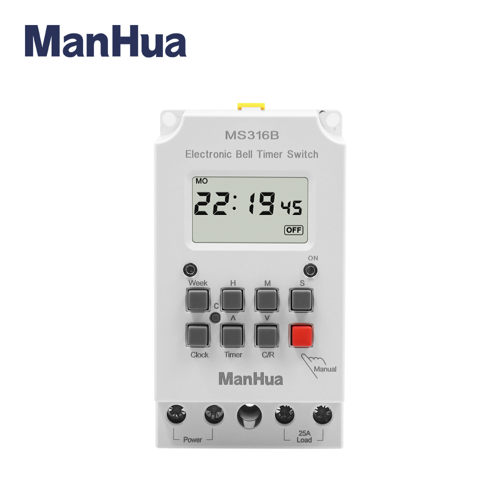 ManHua-Commutateur de minuteri - Outdoor Lighting Timer Switch avis et prix
