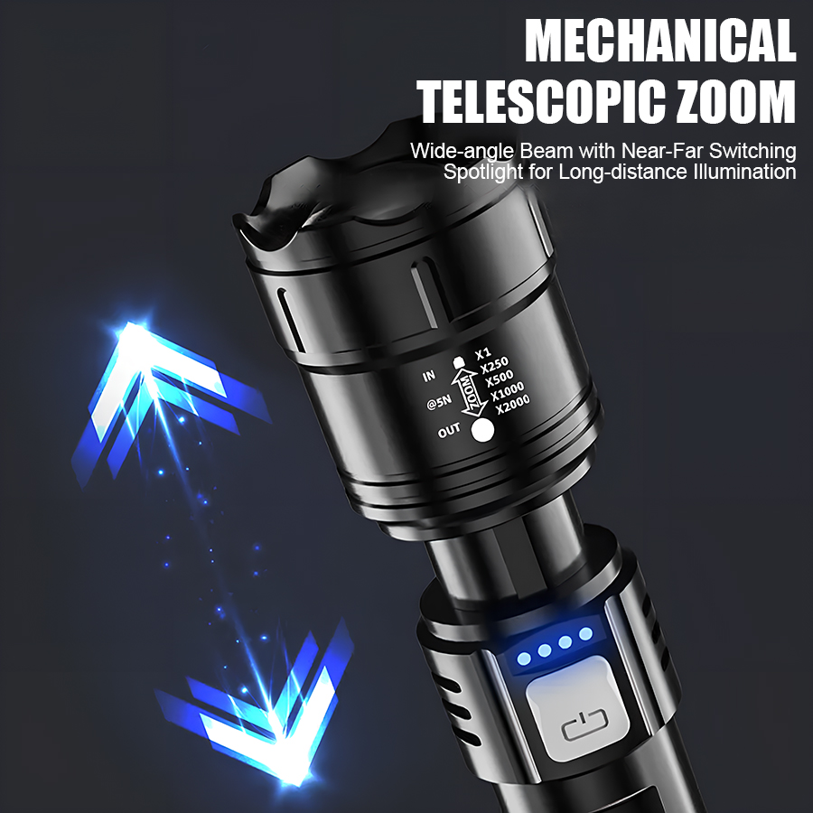 Lampe torche LED P50 haute pui - Outdoor Lighting Setup avis et prix