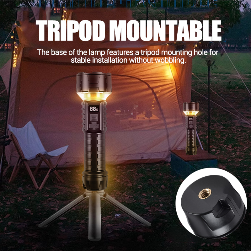 Lampe de poche LED COB lantern - Outdoor Lighting Setup avis et prix