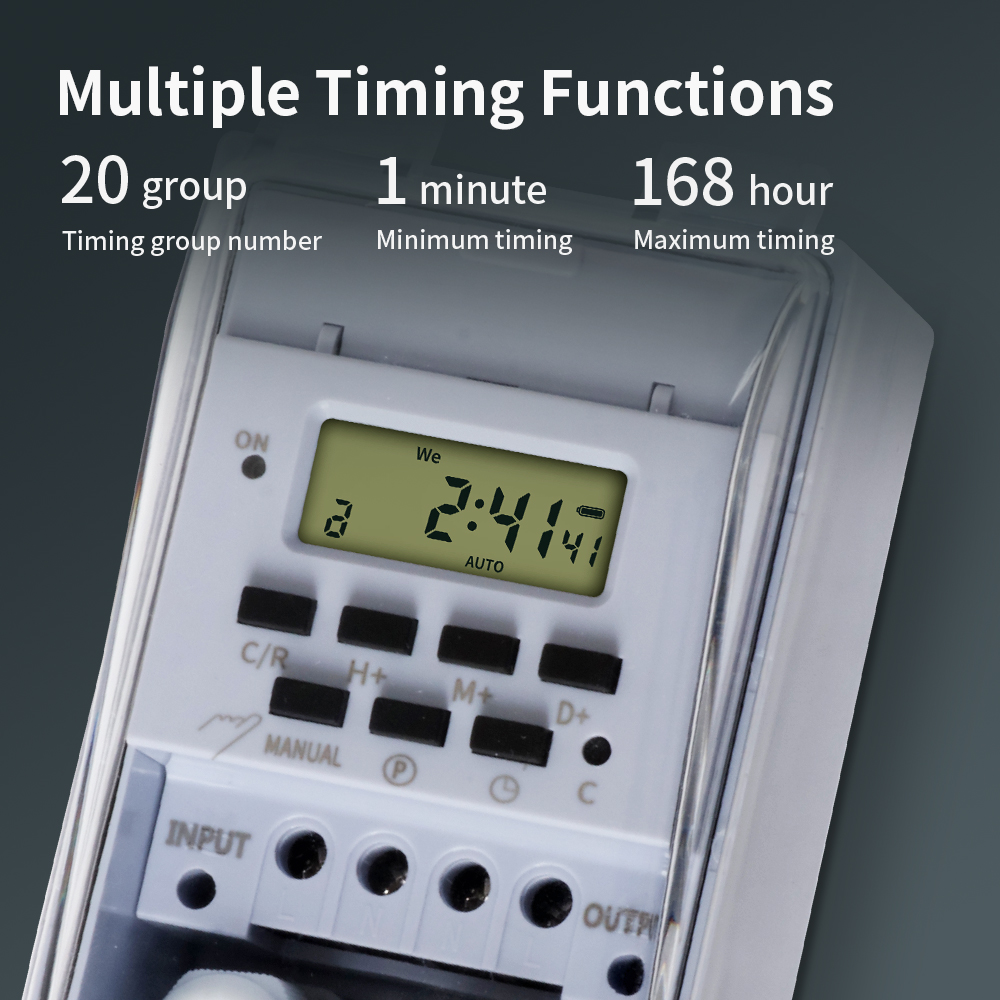 Minuterie TNCE 30A, contrôleur - Outdoor Lighting Timer Switch avis et prix