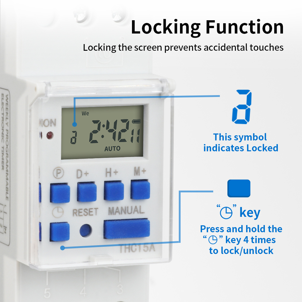 TNCE 220V minuterie interrupte - Outdoor Lighting Timer Switch avis et prix
