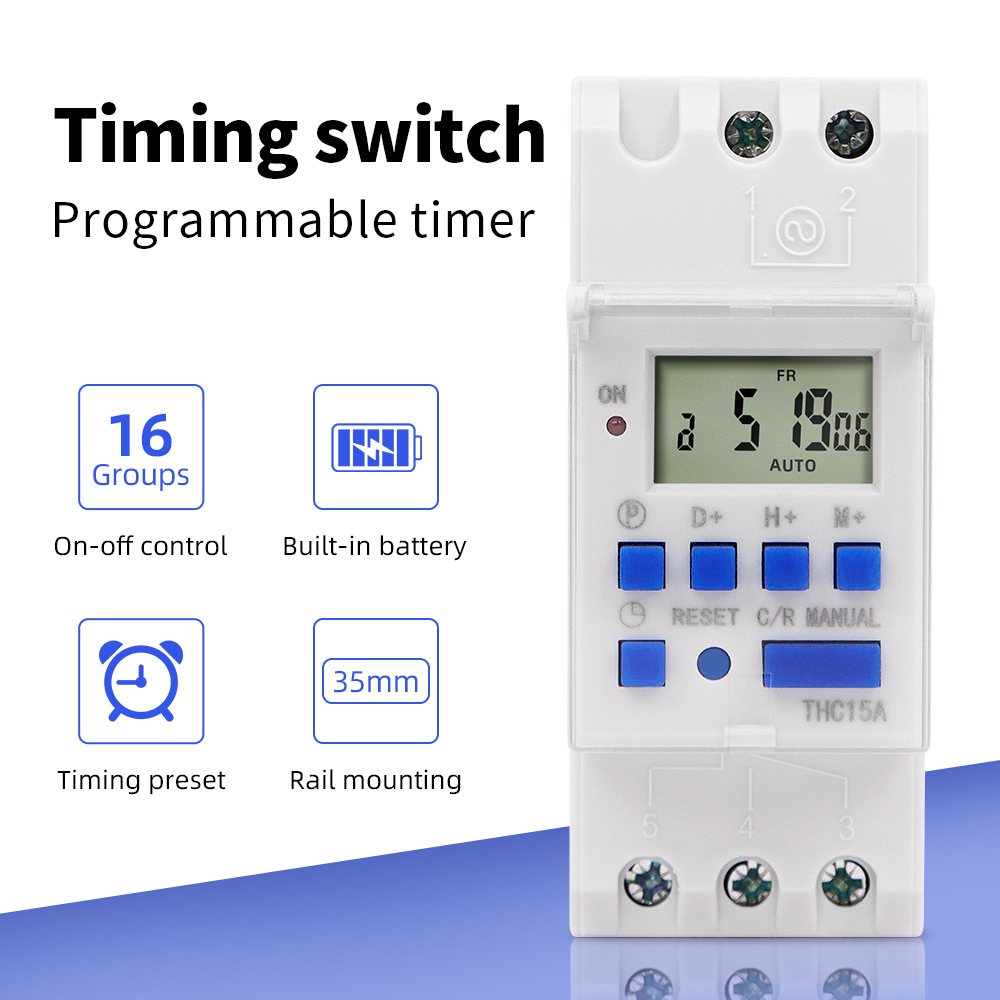 Minuterie numérique programmab - Outdoor Lighting Timer Switch avis et prix
